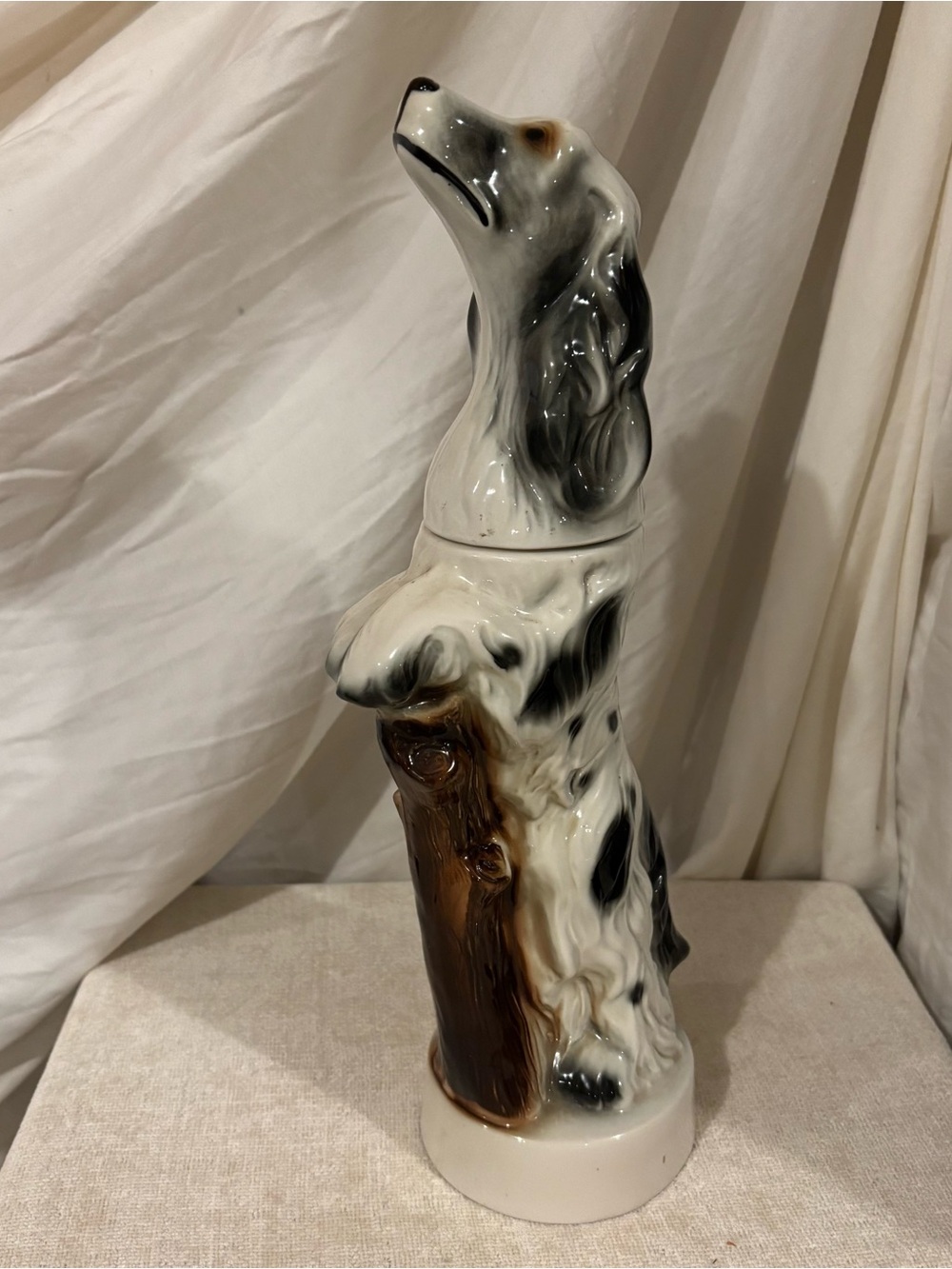Vintage Jim Beam C Miller 1959 English Spaniel Decanter
